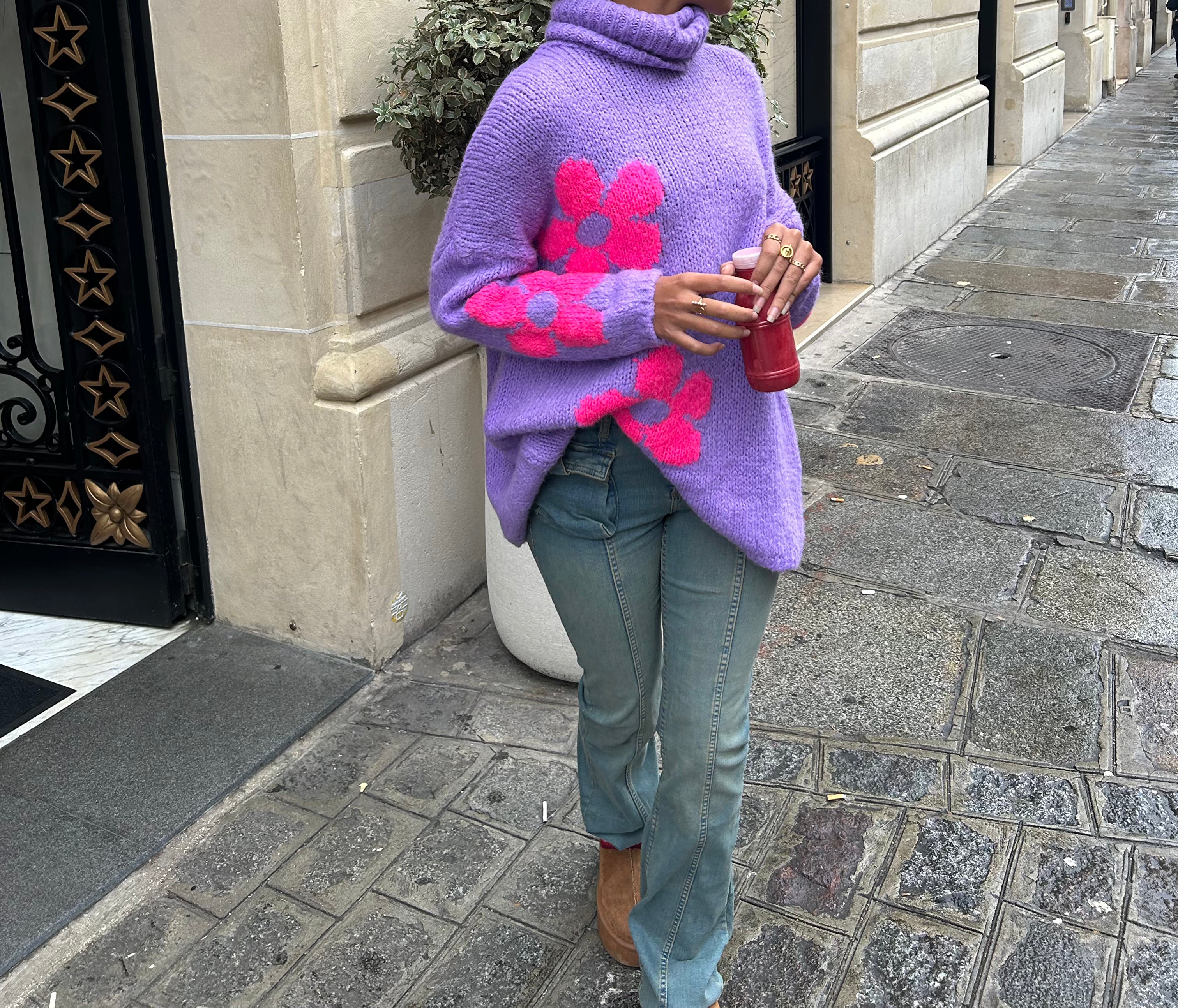 Flowers sweater