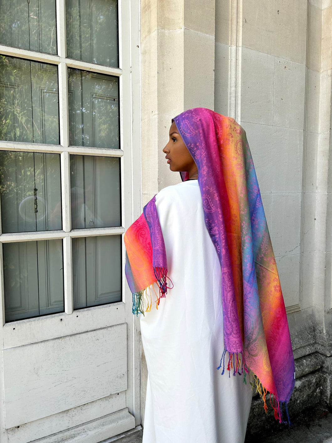 Pashmina rainbow