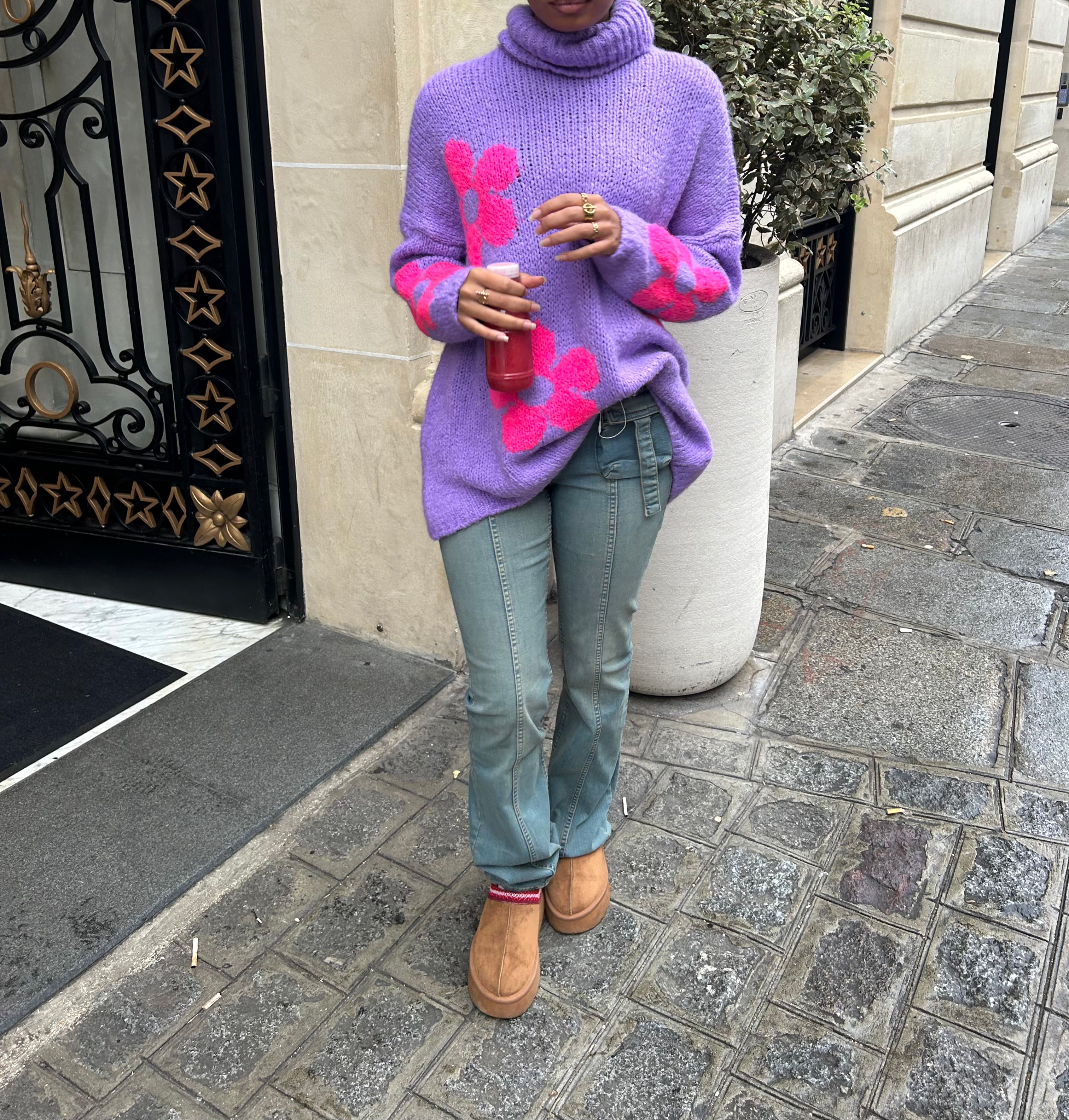 Flowers sweater