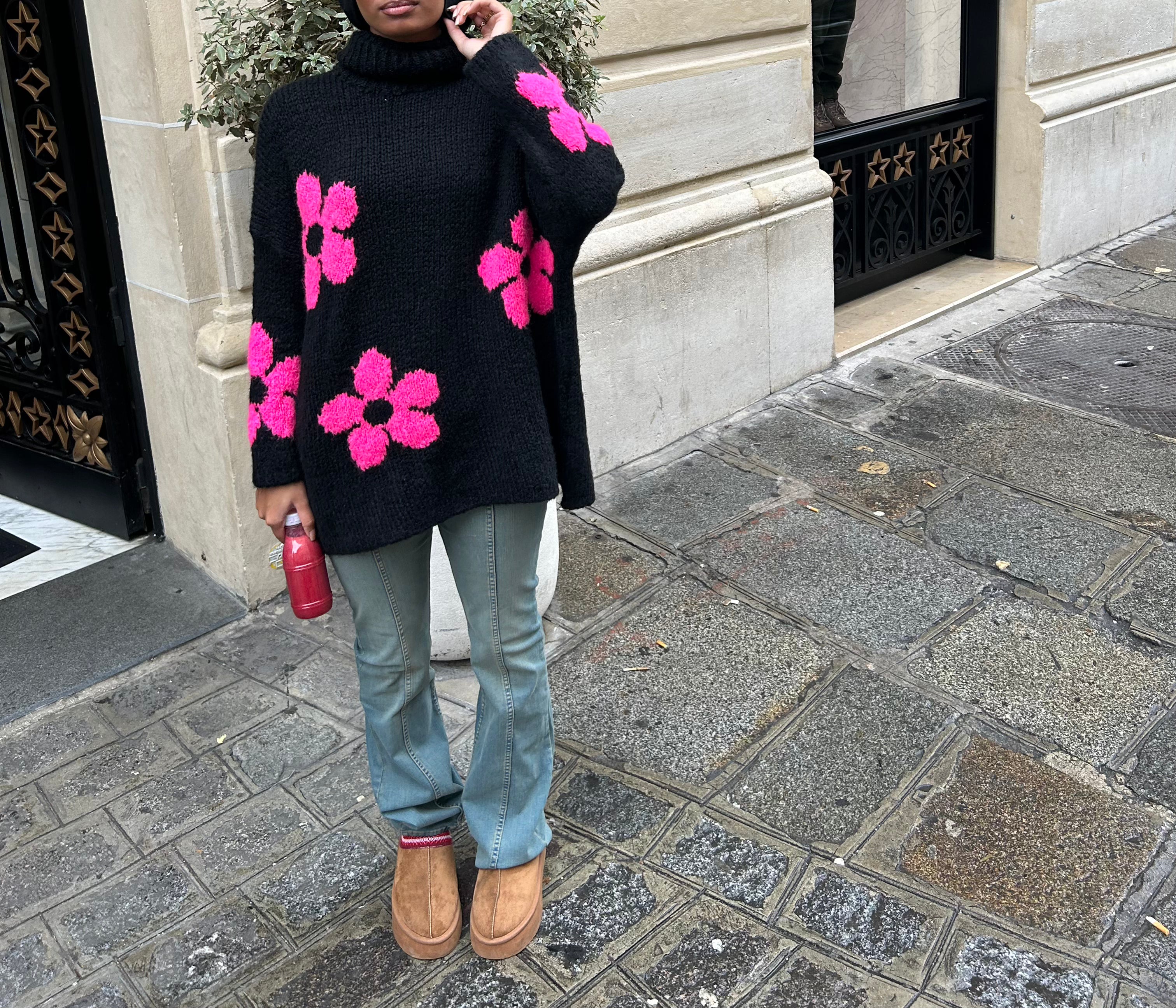 Flowers sweater