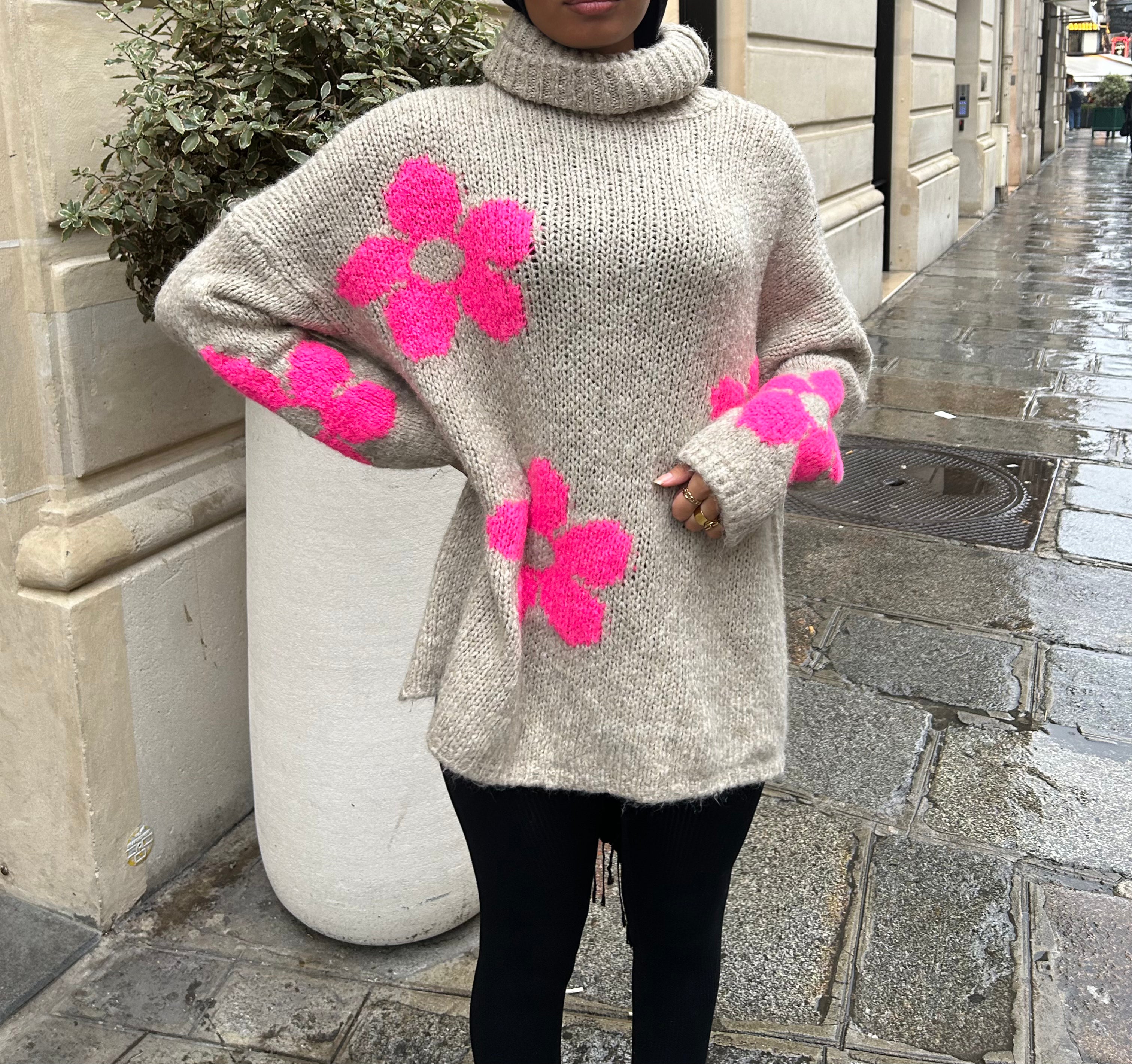 Flowers sweater