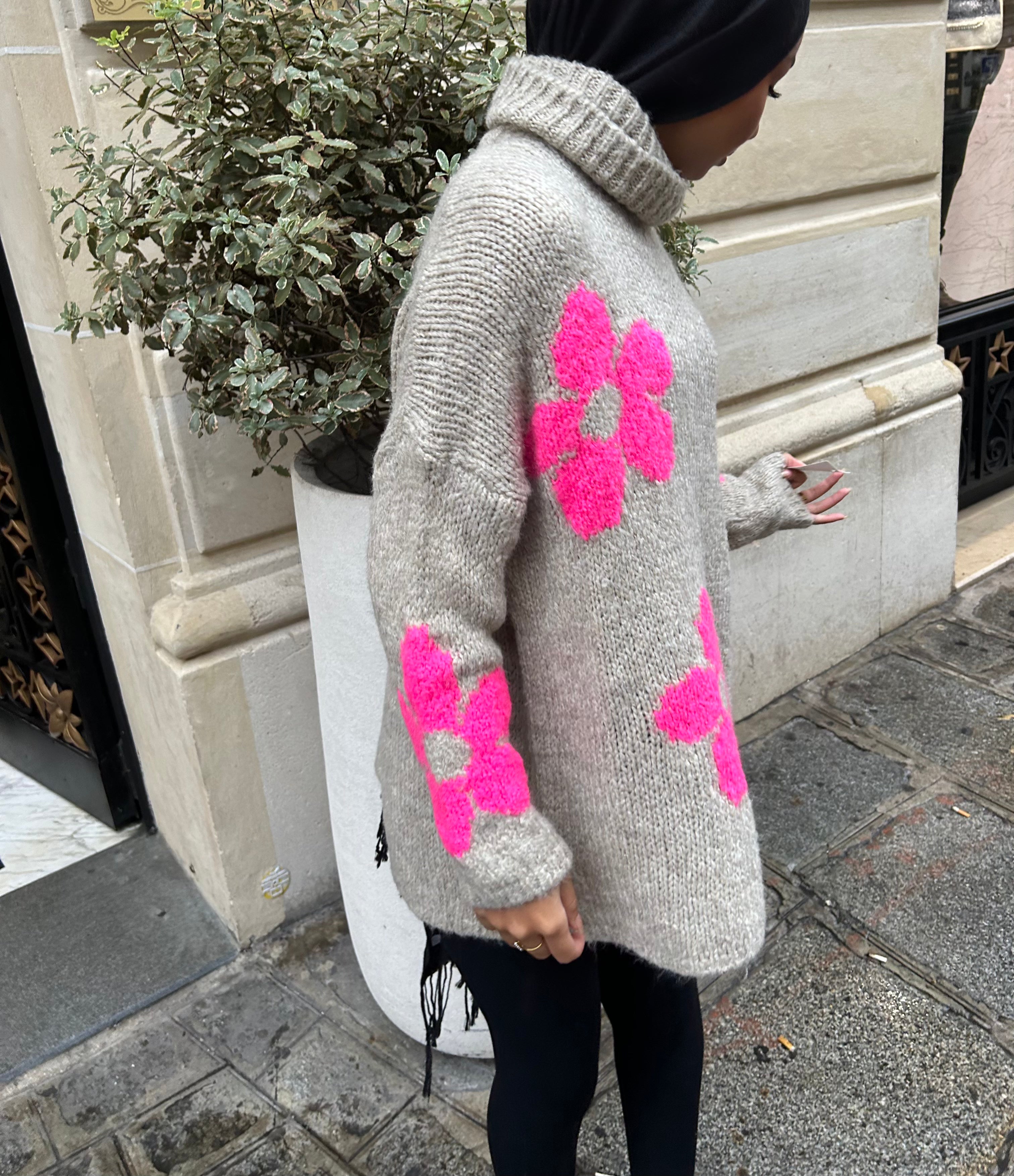 Flowers sweater