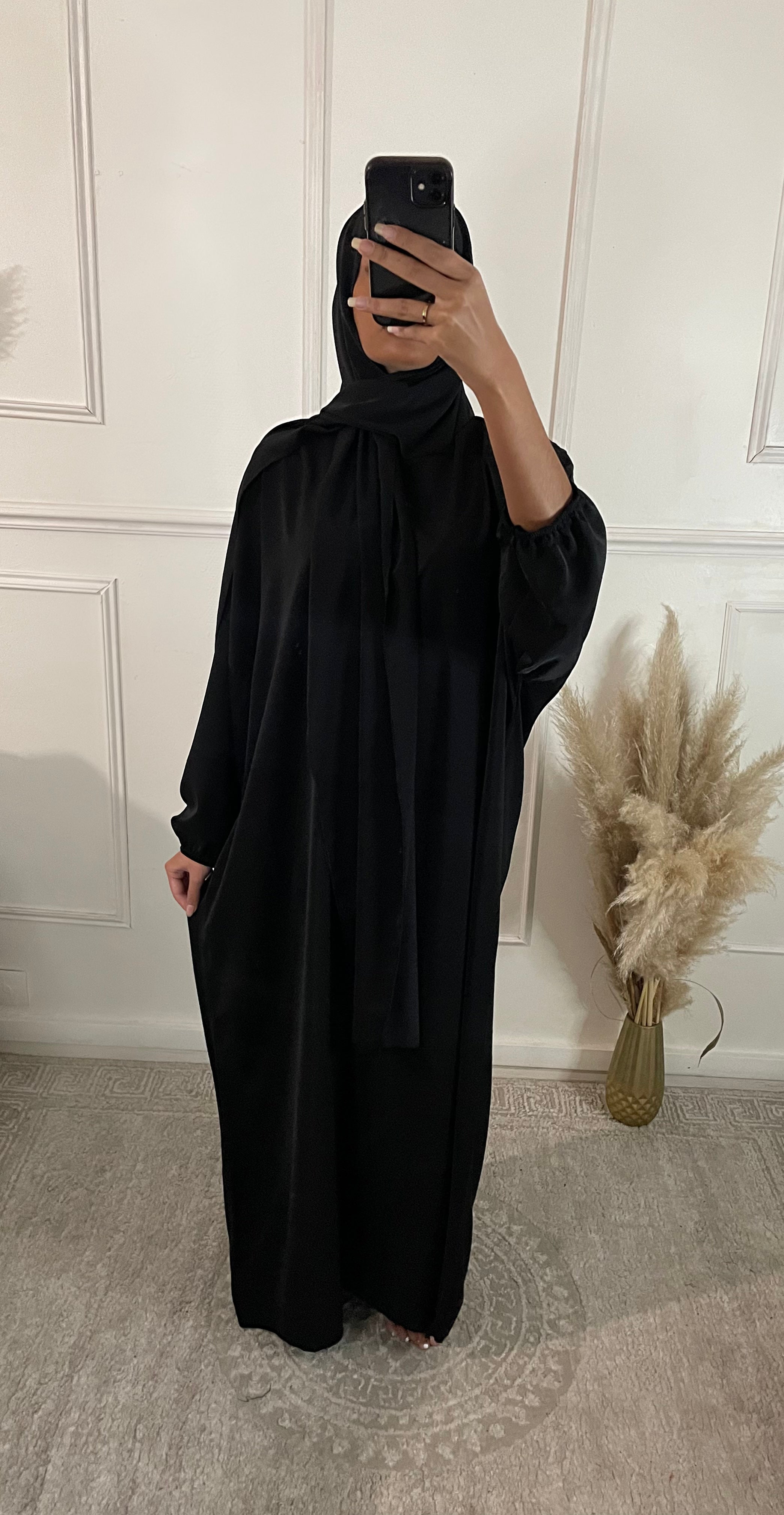 عباية بحجاب مدمج