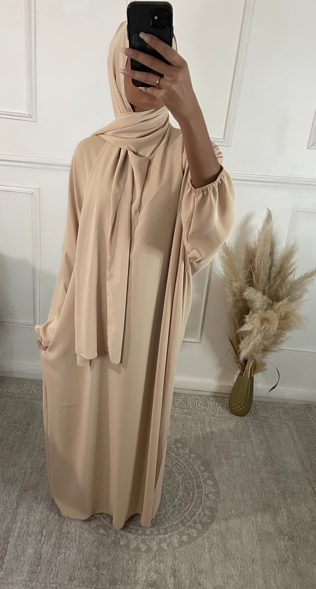 abaya voile intégrée